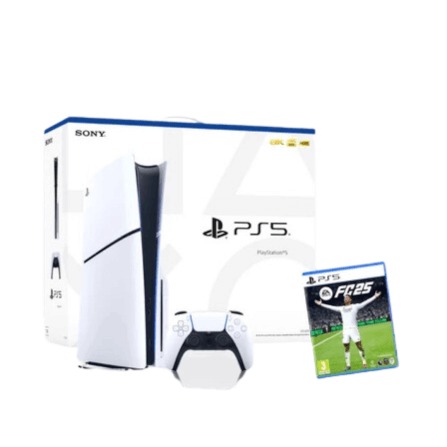 เครื่องเล่นเกม SONY PLAYSTATION 5 SLIM DISC EDITION CFI-2018 A01 + แผ่นเกม EA SPORTS FC25